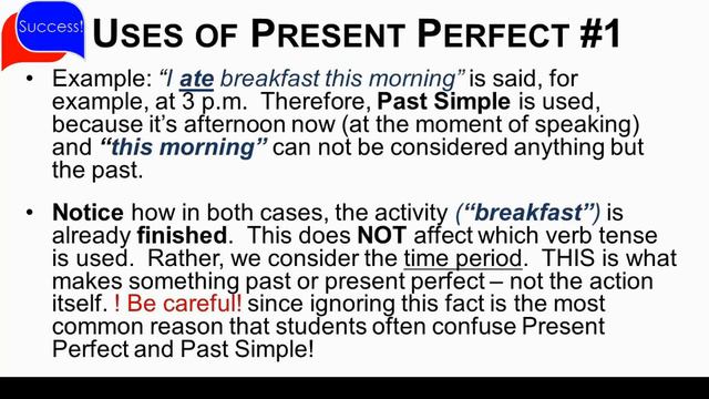 Present Perfect Tense Secrets You Were Never Taught! (with subtitles for Asian Students) смотреть онлайн