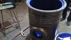 Емкости  футеровка полиуретаном