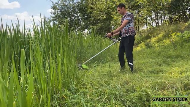Аккумуляторный триммер косит траву лучше бензинового!...Триммер аккумуляторный Greenworks смотреть онлайн