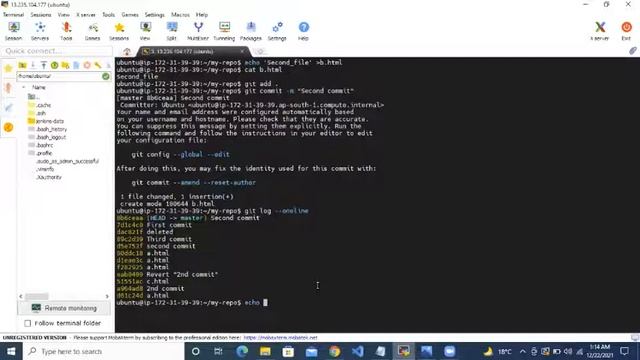 Git Revert, How to undo specific commit смотреть онлайн