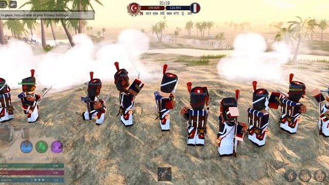 GRAND BATTLE OF EGYPT - ROBLOX NAPOLEONIC WARS - VIELLE GARDE PERSPECTIVE смотреть онлайн