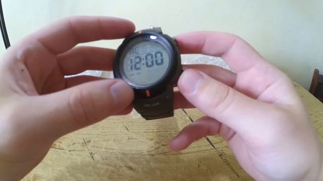 SKMEI 1068 - Спортивные водонепроницаемые электронные недорогие часы из Aliexpress смотреть онлайн