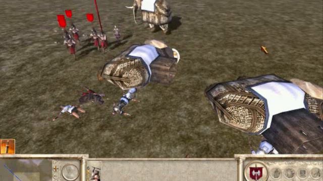 Berserkers and Elephants play Ring Around the Rosie (Rome Total War) смотреть онлайн