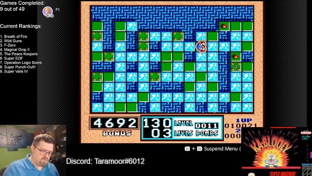 Taramoor Ranks the SNES Switch Online Games - Bombuzal AKA Ka-blooey Part 13 смотреть онлайн