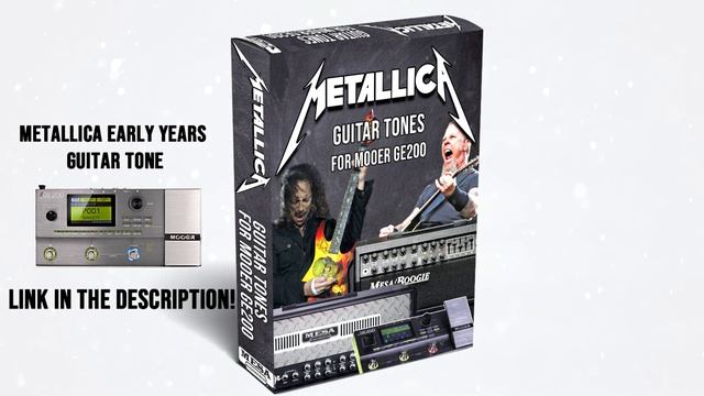 MOOER GE200 - Metallica Guitar Tone (Early Years and Modern) смотреть онлайн