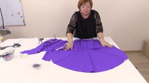 Моделирование юбки годе со шлейфом Как сделать выкройку годе от базовой выкройки юбки Часть 2