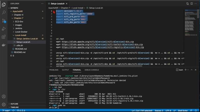 Chapter 7 - How to setup Apache NiFi Environment Locally смотреть онлайн