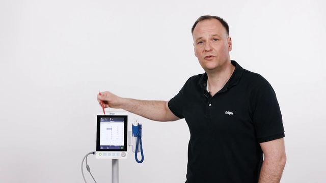 Dräger Vista 120 SpotCheck - Parameter- und Alarmsetting смотреть онлайн