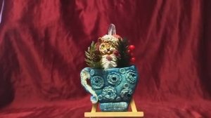 Панно из соленого теста "Тигренок"