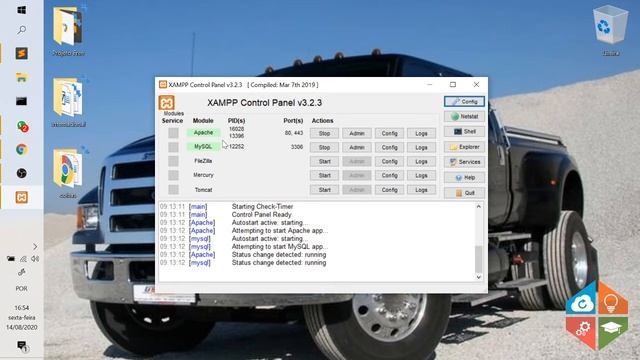 1. Abrir o PhpMyadmin no xampp смотреть онлайн