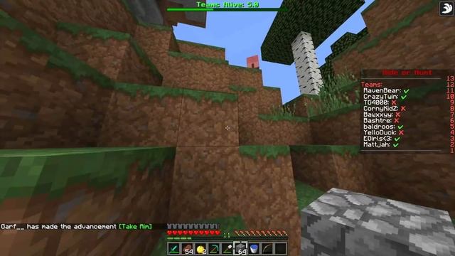 These 2 EVIL MINECRAFT PLAYERS seek to DESTROY OUR TEAM | Hide Or Hunt #5 смотреть онлайн