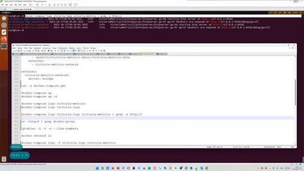 Docker Compose | VictoriaMetrics | VictoriaLogs