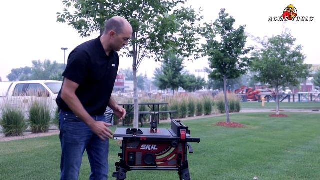 SKIL Jobsite 10” Table Saw with Integrated Foldable Stand Overview with Rep [TS6307-00] смотреть онлайн