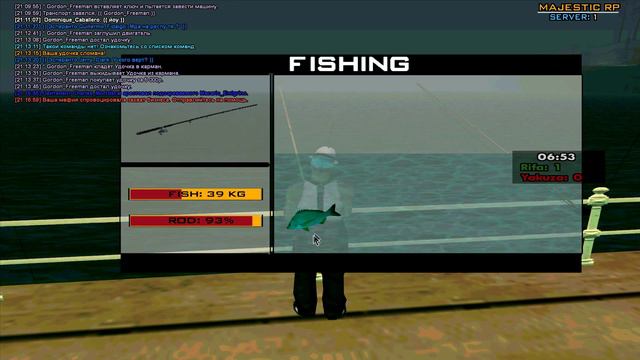 РЫБАЛКА [Majestic RP|SA-MP|#49] смотреть онлайн