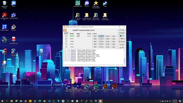 Como subir pagina php en XAMPP смотреть онлайн