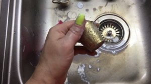 ЧИСТИМ ЛАТУНЬ-КАК И ЧЕМ!!!ОЧЕНЬ ПРОСТОЙ СПОСОБ!!!