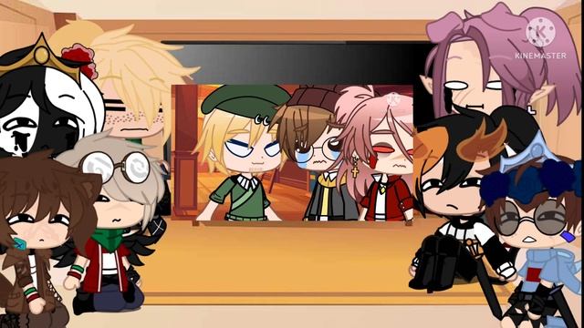 Mcyt reacts to Chaos trio+Dream in highschool смотреть онлайн