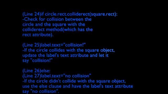 Sprite collision detection смотреть онлайн