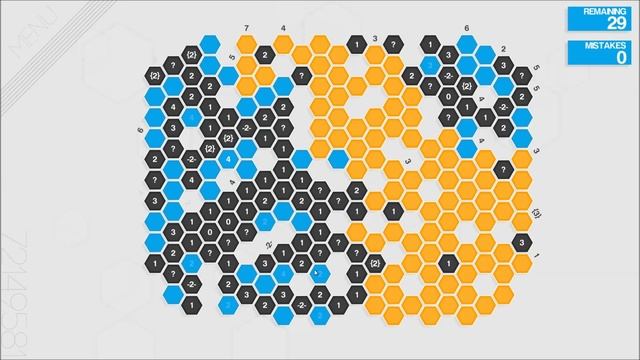 Hexcells Infinite - Hexagonal Minesweeper смотреть онлайн