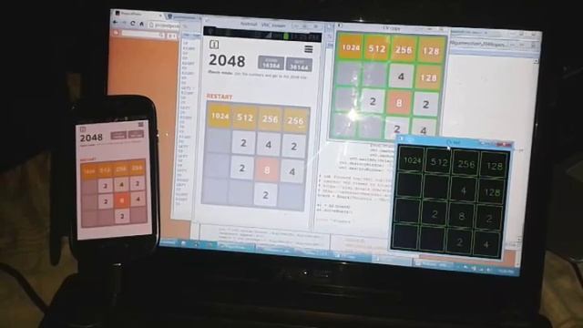 OpenCV Python: 2048 Game Solver смотреть онлайн