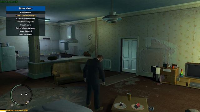 GTA 4 - Total War Mod Menu Test смотреть онлайн