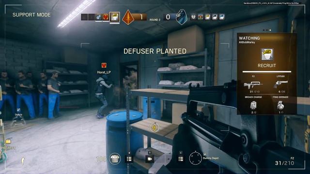 ТАКТИЧЕСКИЙ НАГИБ! - Tom Clancy's Rainbow Six: Siege смотреть онлайн