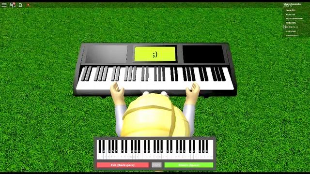 gravity falls theme song on roblox piano] смотреть онлайн