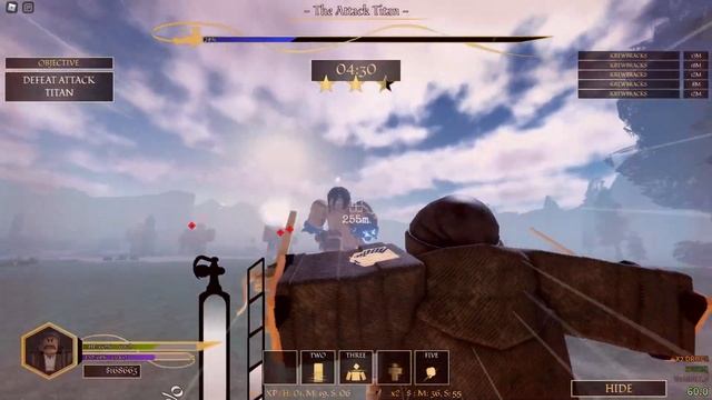 *SOLO* SPEEDRUNNING EREN RAID (BLADES ONLY) | Roblox Attack on Titan Evolution смотреть онлайн
