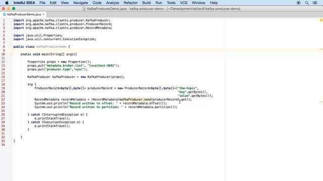 Apache Kafka: Sync Producers смотреть онлайн
