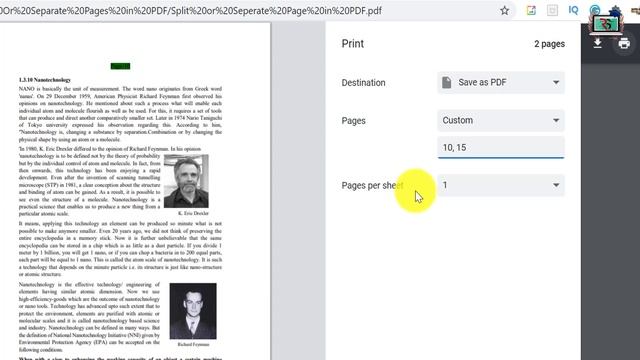 PDF Page Split, Remove or Separate | How to split pdf file | PDF Page delete | PDF Page Cut смотреть онлайн
