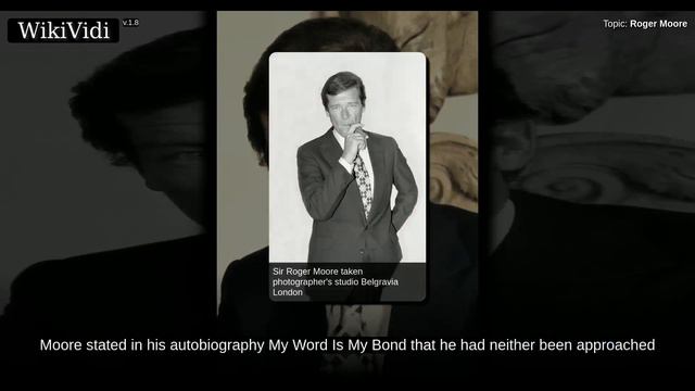 ROGER MOORE - WikiVidi Documentary смотреть онлайн