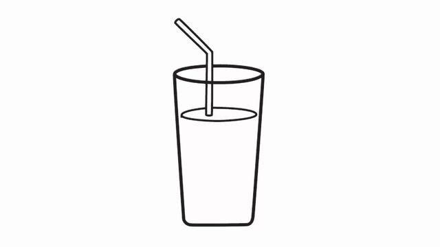 How to draw a glass of water | Easy drawings смотреть онлайн