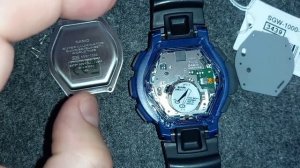 CASIO SGW-1000 ЗАМЕНА БАТАРЕЙКИ