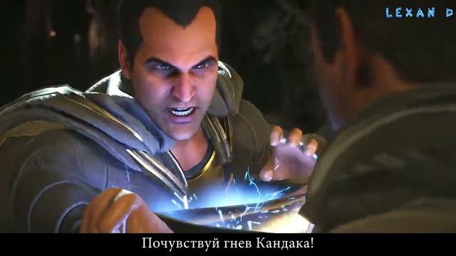 Injustice 2 - Чёрный Адам (зеркальное столкновение) - Intros & Clashes (rus) смотреть онлайн