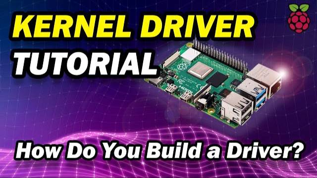 Raspberry Pi Kernel Development | Writing a Raspberry Pi ARM GPIO Driver in C | Embedded Concepts смотреть онлайн