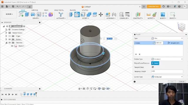 Exercise Autodesk Fusion 360. Latihan 139 смотреть онлайн