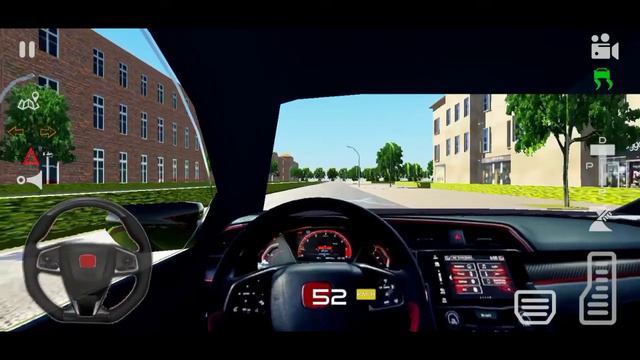 City Car Driving| Honda Civic Sport Car Simulator 2022 Game Play #1| iOS Android | Abdullah Gaming смотреть онлайн