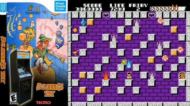 Gameplay "Solomon's Key Hack Unlocked" Nes (Editado) смотреть онлайн