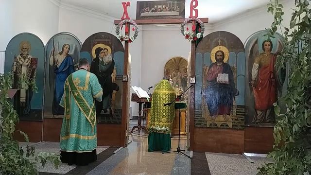 ВЕЧЕРНЯ ПЯТИДЕСЯТНИЦЫ С ЧТЕНИЕМ КОЛЕНОПРЕКЛОНЕННЫХ МОЛИТВ смотреть онлайн