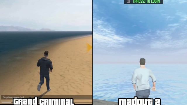 Grand Criminal Online Vs Madout2 Big City Online | SBS Comparison Android!!