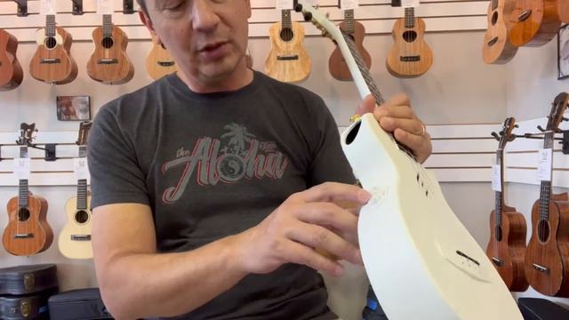 Enya Nova U Pro Acoustic Plus Tenor Ukulele Demo/Review at Aloha City Ukes смотреть онлайн