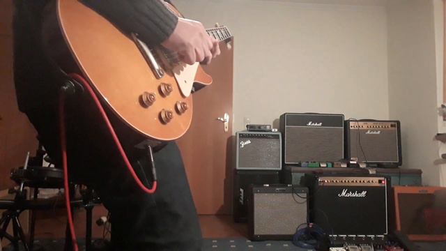 Marshall DSL 40CR Classic Channel +Gibson Vos R8 Lemon смотреть онлайн