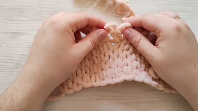 Узор "Шишечки" из Alize Puffy. Узор для пледа из Alize Puffy смотреть онлайн