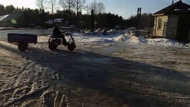 Мини-трактор "ПРОГРEСС" смотреть онлайн