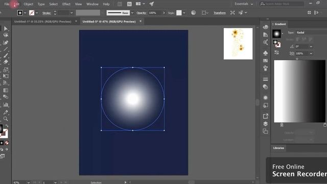 Easy sparkle tutorial | Adobe illustrator CC смотреть онлайн