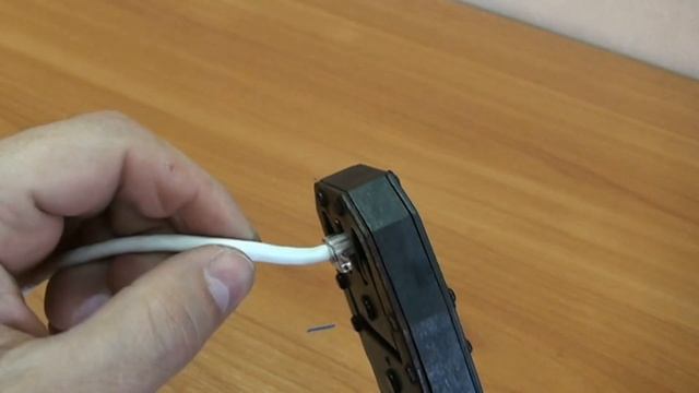 Обжим коннектора RJ-45 на витой паре UTP cat. 5e смотреть онлайн