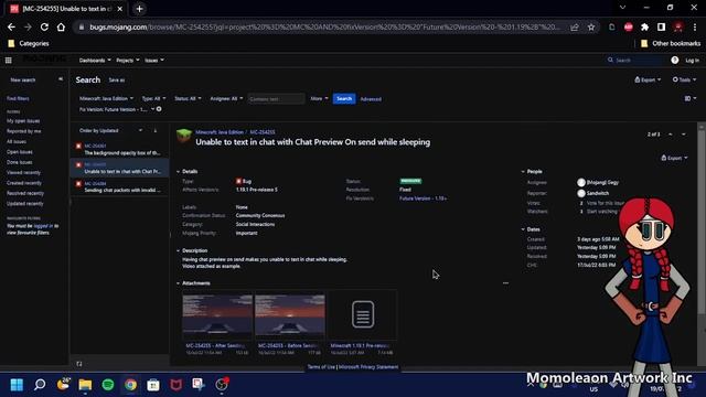 Minecraft 1.19.1 Pre-Release 6 - 3 Confirmed Chat Preview Fixes смотреть онлайн