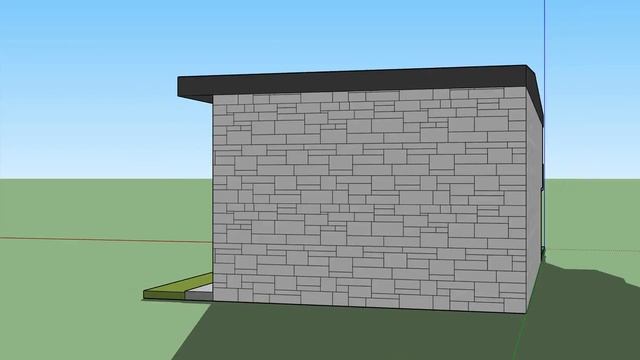 Architectural Sketch-Up Model смотреть онлайн