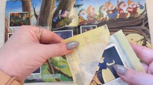 PANINI Раритетный Альбом «Белоснежка и Семь Гномов» 1994 год, обзор и распаковка «Snow White» #5