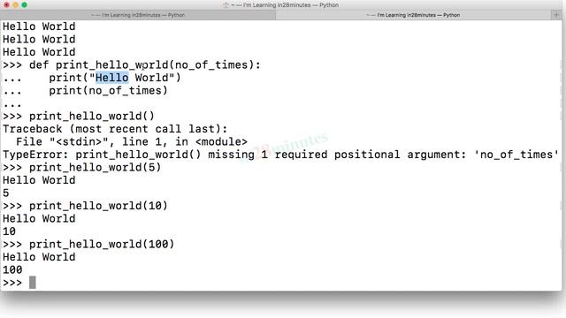 video3 4 Step 03 Introduction to Python Methods Arguments and Parameters смотреть онлайн